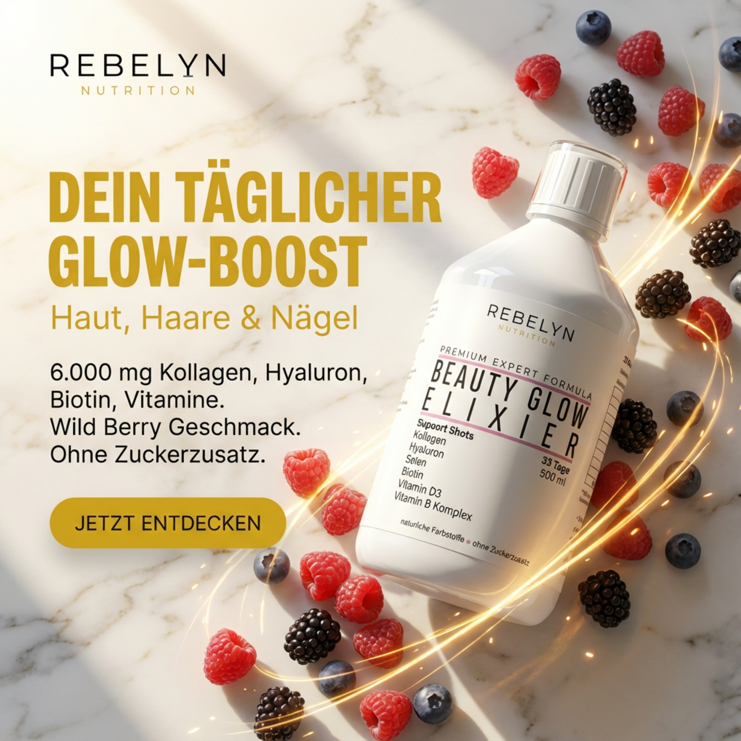 Für Haut, Haare & Nägel - in nur einem Shot am Tag