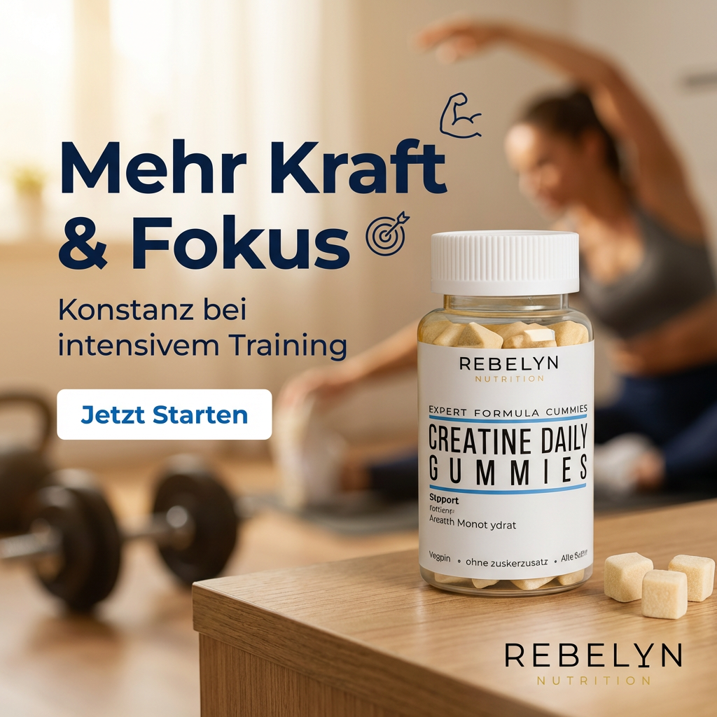 Kreatin Gummies 3 g Kreatin pro Tag – einfach & lecker