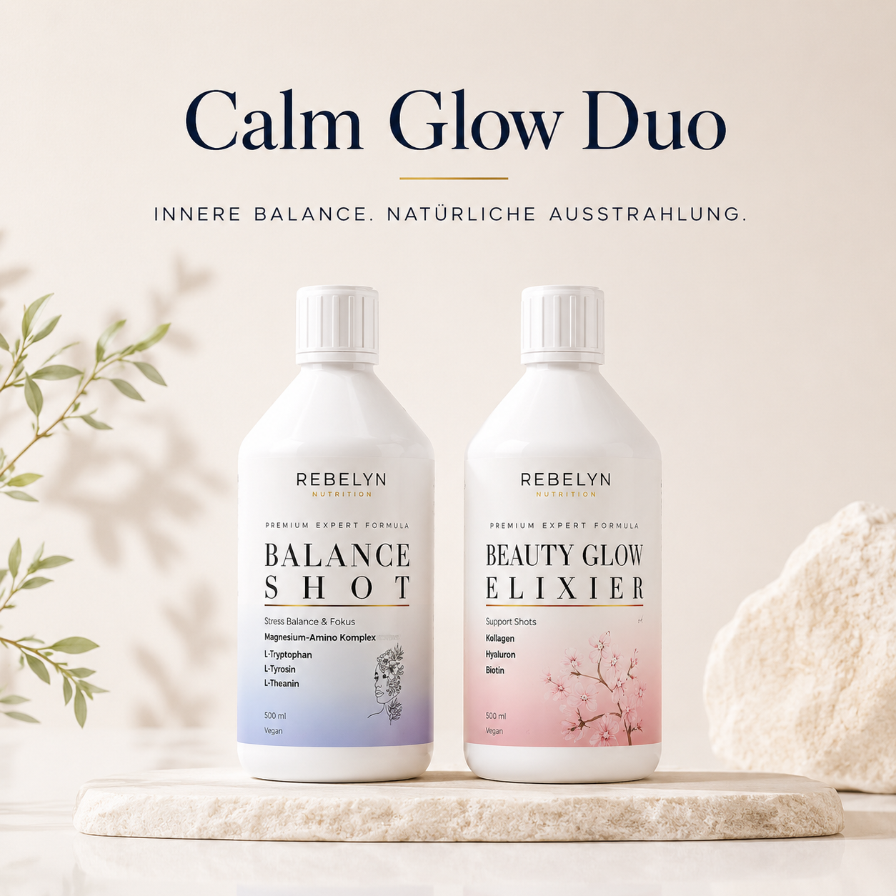 Calm Glow Duo - Innere Balance. Natürlich Schön.