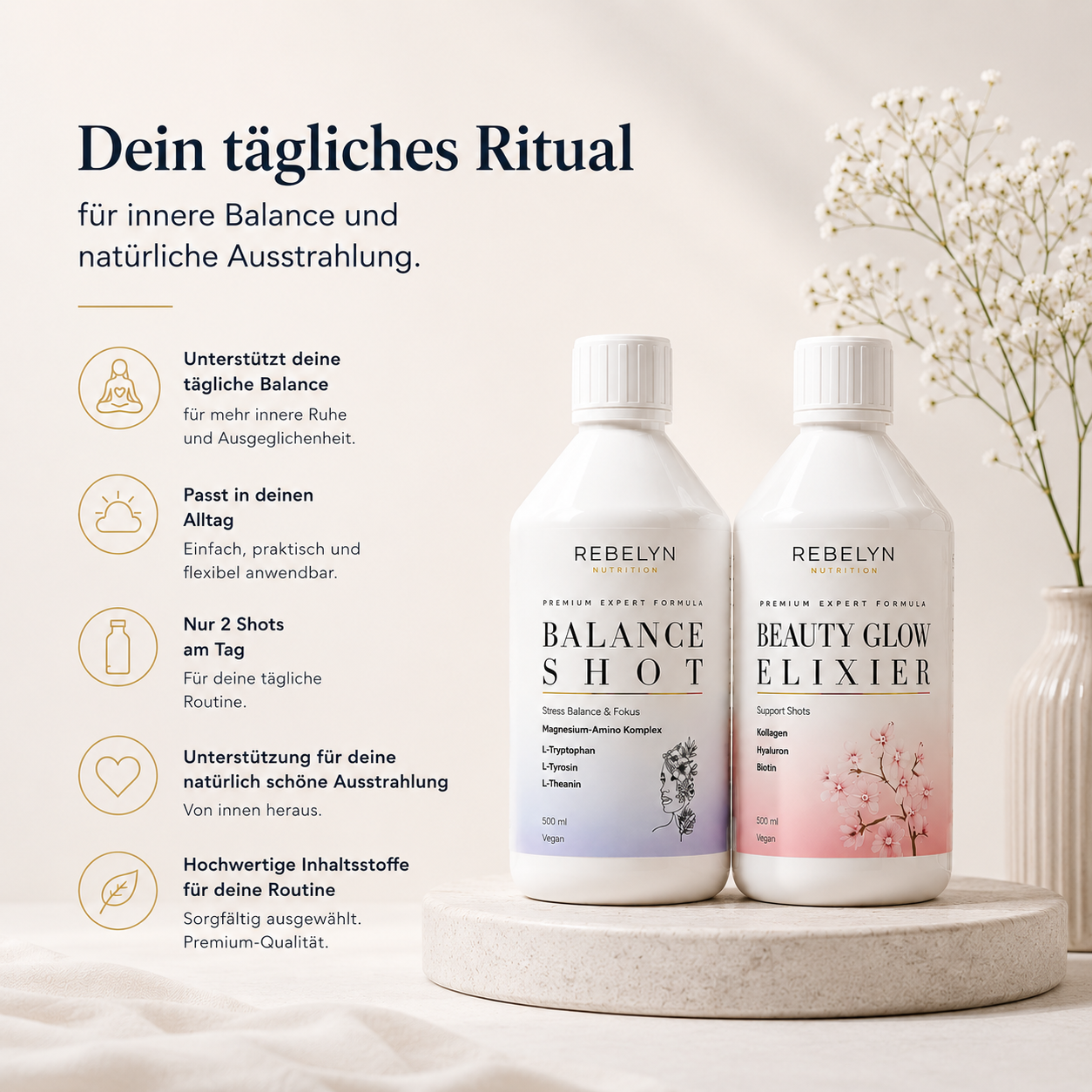 Calm Glow Duo - Innere Balance. Natürlich Schön.
