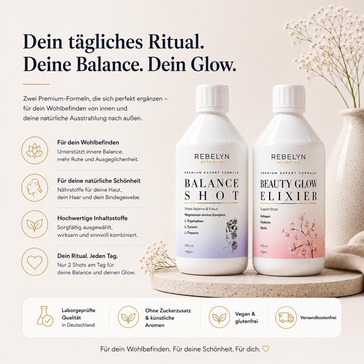 Calm Glow Duo - Innere Balance. Natürlich Schön.