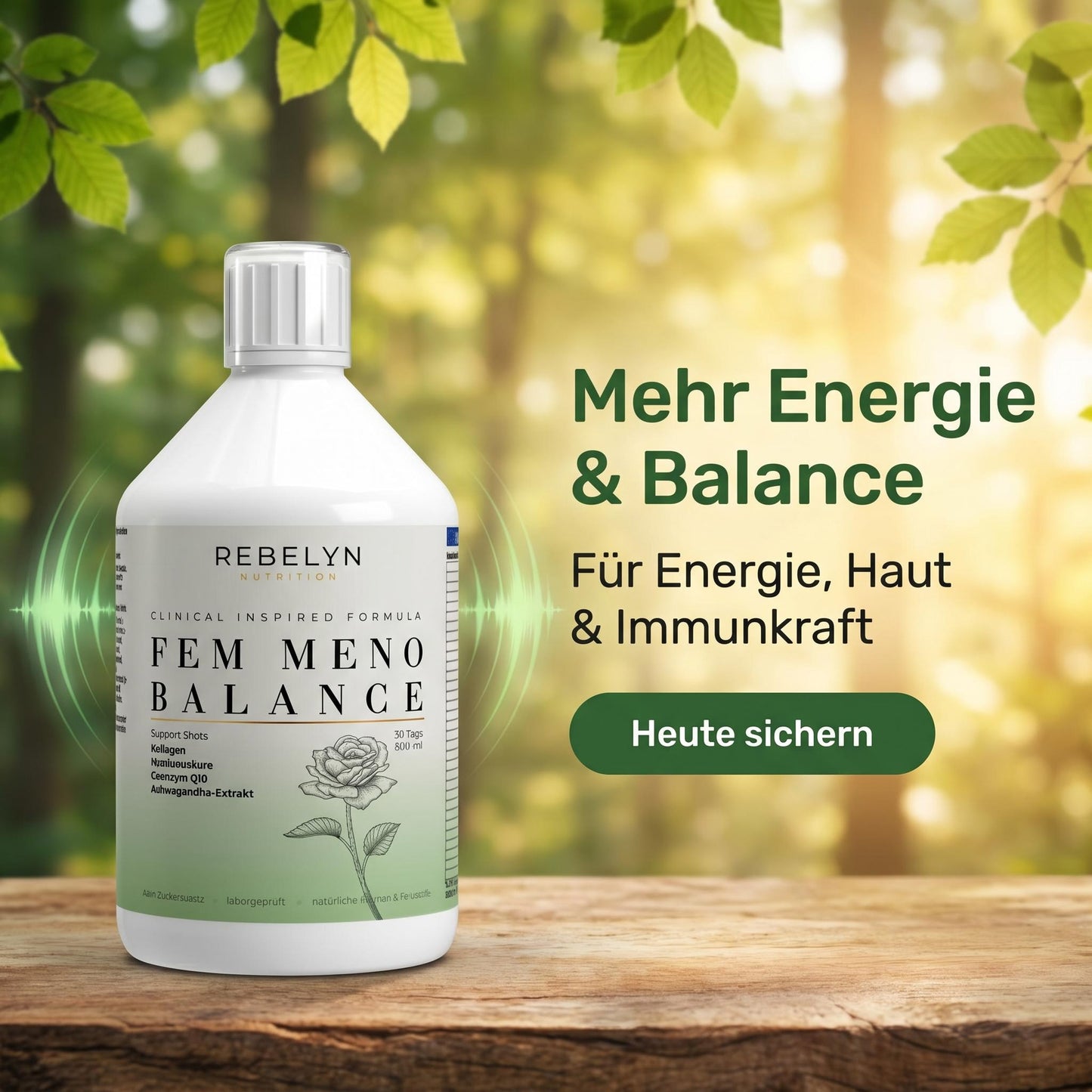 Fem Meno Balance Kollagen Shots – Orange