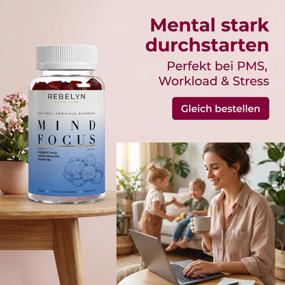 Löwenmähne + Vitamin B6 Gummies - 60 Stk.