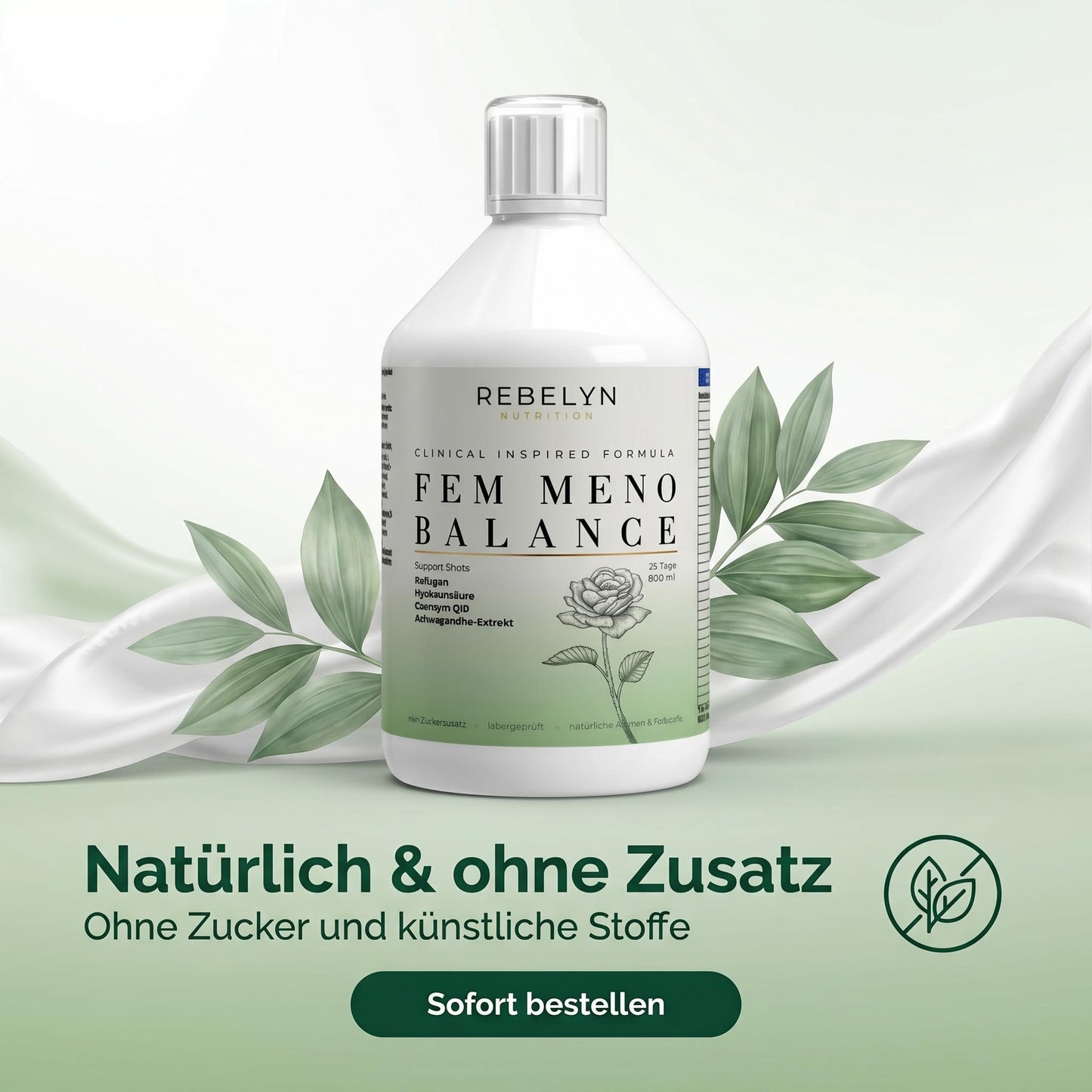 Fem Meno Balance Kollagen Shots – Orange