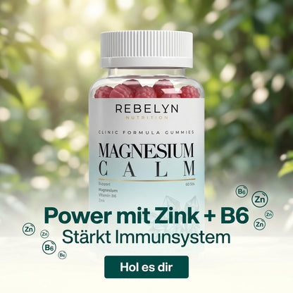 Magnesium + Zink + B6 Gummies - 60 Stk.