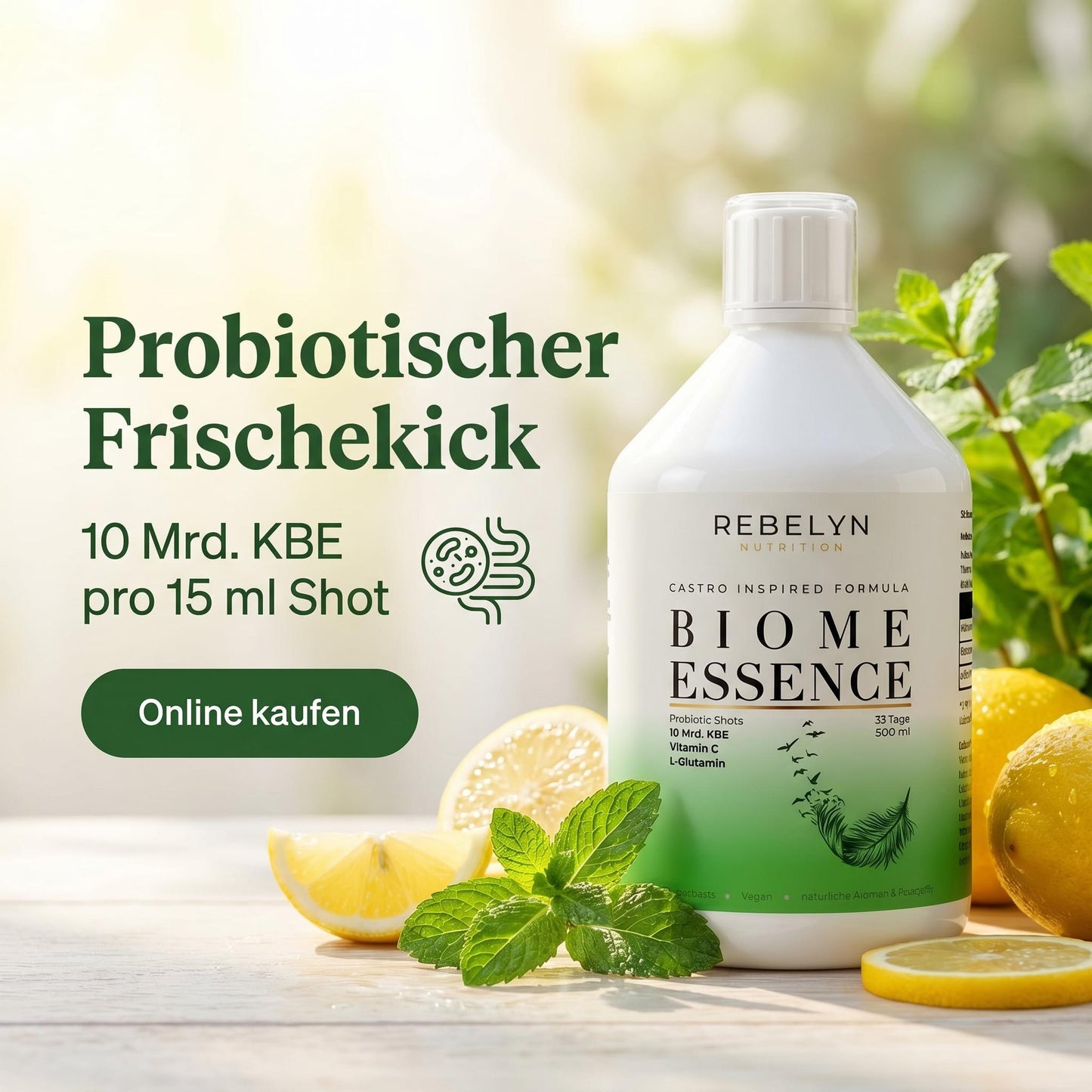 Biome Essence - Daily Shot für Darmflora, Verdauung & Immunsystem