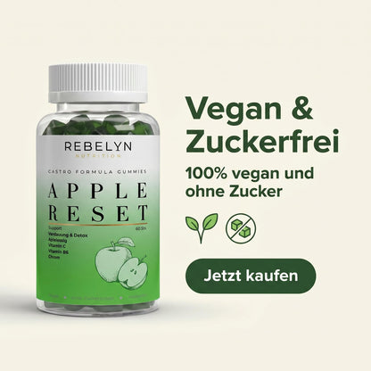 Apfelessig + C + B6 + Chrom Gummies - 60 Stk