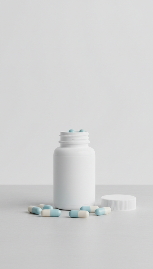 Schlafkapseln mit Melatonin-Komplex
