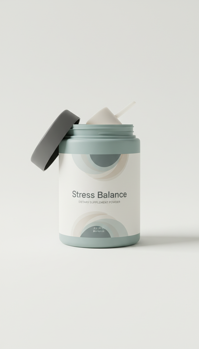 Stress-Balance-Pulver mit Ashwagandha