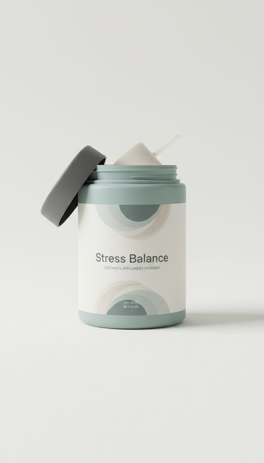Stress-Balance-Pulver mit Ashwagandha